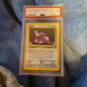 1999 Pokémon fossil ditto-holo